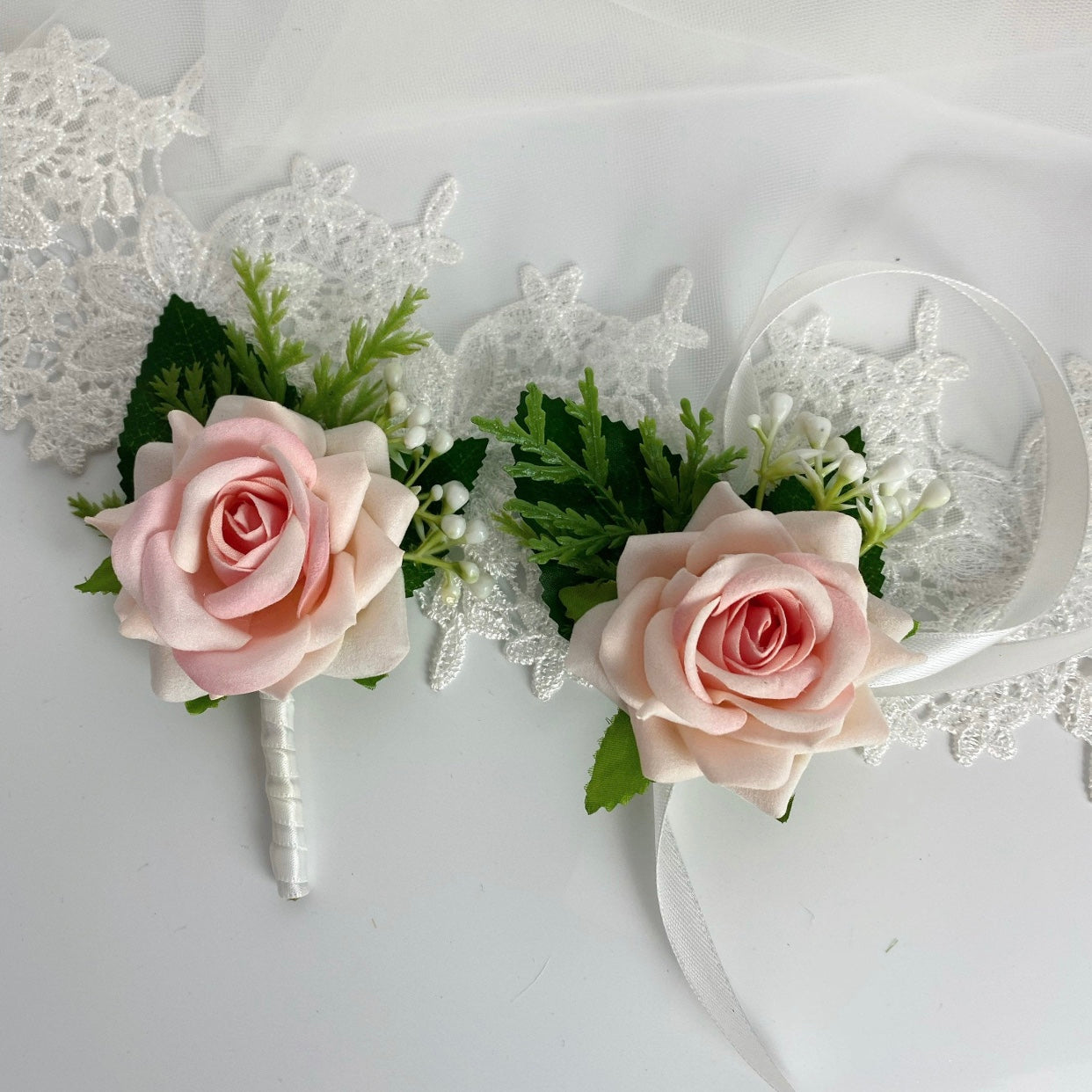 Wedding Bouquet, Dusty Rose, Blush Pink, Mauve, Ivory, Rose